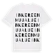 Inkereen muu alue ordlek t-shirt