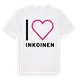 Jag älskar Inkoinen t-shirt stort tryck