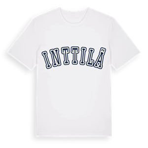 Inttilä college t-shirt – ekologisk bomull t-shirt från Pinshirt
