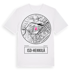 Iso-Heikkilä t-shirt – ekologisk bomull t-shirt från Pinshirt