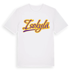 Isokylä baseball t-shirt – ekologisk bomull t-shirt från Pinshirt