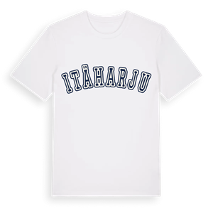 Itäharju college t-shirt – ekologisk bomull t-shirt från Pinshirt