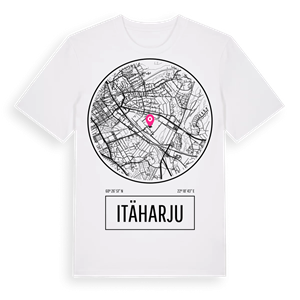 Itäharju t-shirt – ekologisk bomull t-shirt från Pinshirt