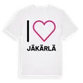 Jag älskar Jäkärlä t-shirt stort tryck