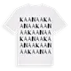 Kaanaa ordlek t-shirt