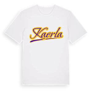 Kaerla baseball t-shirt – ekologisk bomull t-shirt från Pinshirt