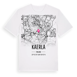 Kaerla karta t-shirt – ekologisk bomull t-shirt från Pinshirt