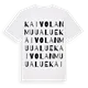 Kaivolan muu alue ordlek t-shirt