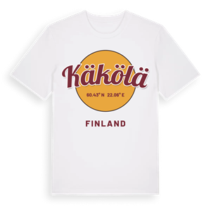 Käkölä cirkel t-shirt – ekologisk bomull t-shirt från Pinshirt
