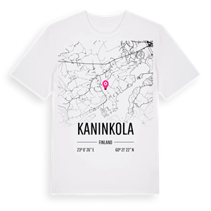 Kaninkola karta t-shirt – ekologisk bomull t-shirt från Pinshirt