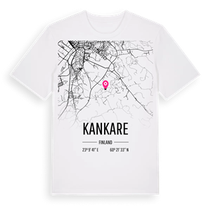 Kankare karta t-shirt – ekologisk bomull t-shirt från Pinshirt
