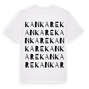 Kankare ordlek t-shirt – ekologisk bomull t-shirt från Pinshirt