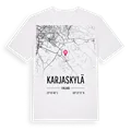 Karjaskylä karta t-shirt