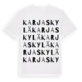 Karjaskylä ordlek t-shirt