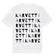 Karvetti ordlek t-shirt