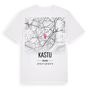 Kastu karta t-shirt – ekologisk bomull t-shirt från Pinshirt