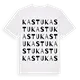 Kastu ordlek t-shirt