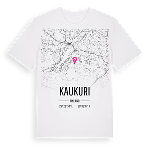 Kaukuri karta t-shirt – ekologisk bomull t-shirt från Pinshirt