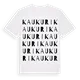Kaukuri ordlek t-shirt