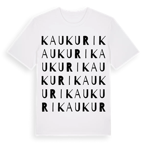 Kaukuri ordlek t-shirt – ekologisk bomull t-shirt från Pinshirt