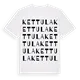 Kettula ordlek t-shirt
