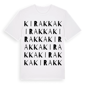 Kirakka ordlek t-shirt – ekologisk bomull t-shirt från Pinshirt