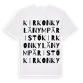 Kirkonkylän ympäristö ordlek t-shirt