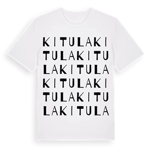 Kitula ordlek t-shirt – ekologisk bomull t-shirt från Pinshirt