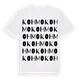 Kohmo ordlek t-shirt
