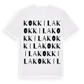 Kokkila ordlek t-shirt