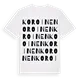 Koroinen ordlek t-shirt