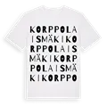 Korppolaismäki ordlek t-shirt