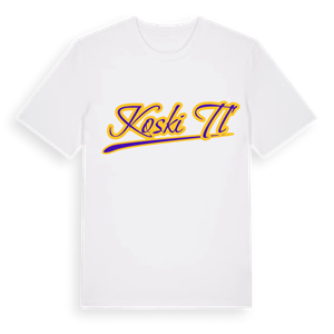 Koski Tl baseball t-shirt – ekologisk bomull t-shirt från Pinshirt