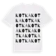 Kotka ordlek t-shirt