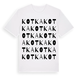 Kotka ordlek t-shirt – ekologisk bomull t-shirt från Pinshirt