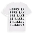 Kruusila ordlek t-shirt