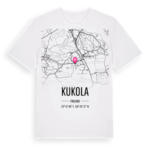 Kukola karta t-shirt – ekologisk bomull t-shirt från Pinshirt