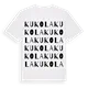 Kukola ordlek t-shirt