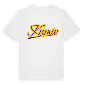 Kumio baseball t-shirt – ekologisk bomull t-shirt från Pinshirt