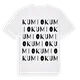 Kumio ordlek t-shirt