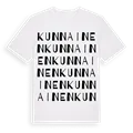 Kunnainen ordlek t-shirt