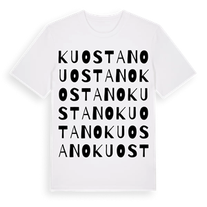 Kuostano ordlek t-shirt – ekologisk bomull t-shirt från Pinshirt