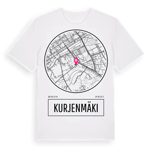 Kurjenmäki t-shirt – ekologisk bomull t-shirt från Pinshirt