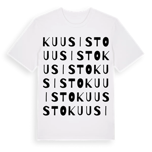 Kuusisto ordlek t-shirt – ekologisk bomull t-shirt från Pinshirt