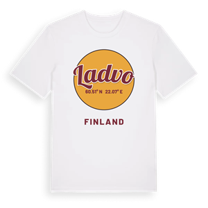 Ladvo cirkel t-shirt – ekologisk bomull t-shirt från Pinshirt
