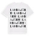 Lahnajärvi ordlek t-shirt