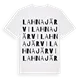 Lahnajärvi ordlek t-shirt
