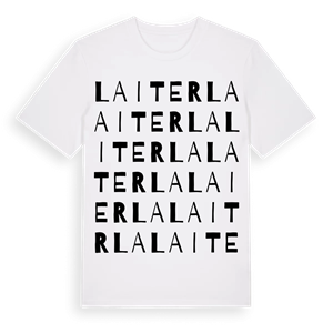 Laiterla ordlek t-shirt – ekologisk bomull t-shirt från Pinshirt
