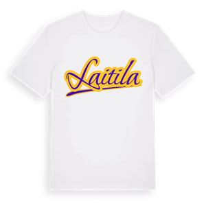 Laitila baseball t-shirt – ekologisk bomull t-shirt från Pinshirt