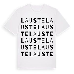 Lauste ordlek t-shirt – ekologisk bomull t-shirt från Pinshirt